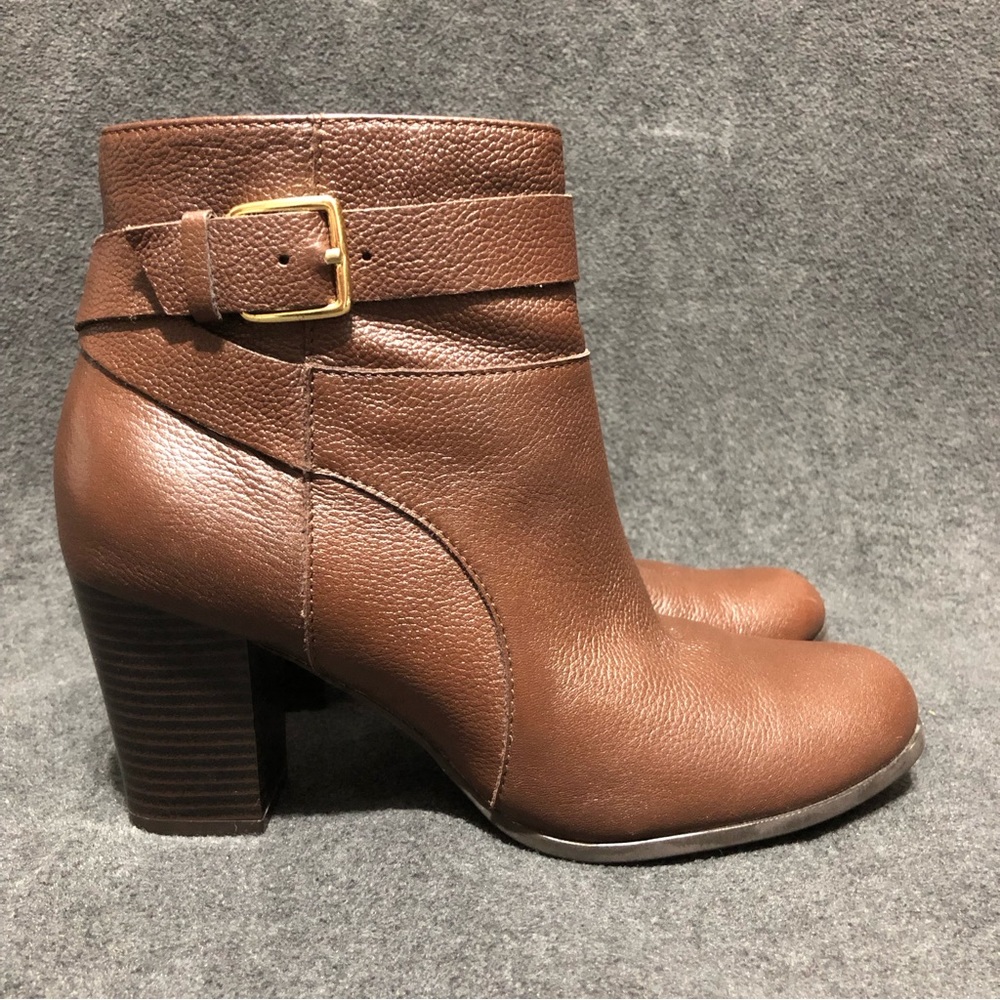 Cole Haan Signature Rhinecliff Womens Size 6.5B Sequoia Leather Ankle Boots